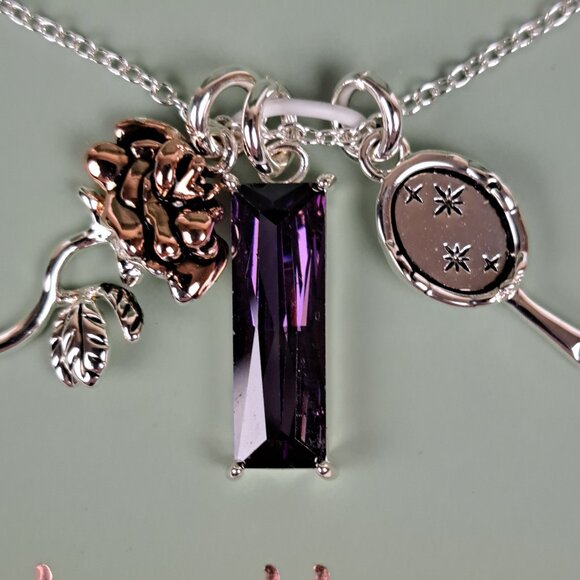 Disney Necklace "Tale as Old as Time" Beauty and the Beast - Picture 3 of 13